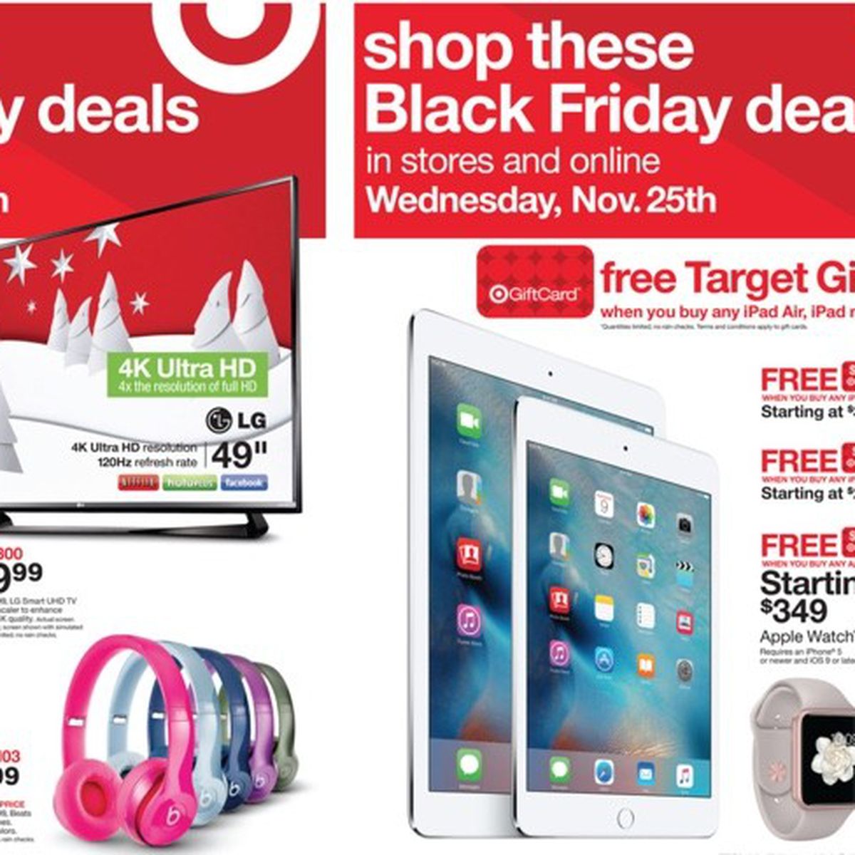 Target's Black Friday Early Access Sale Now Live With Discounts on Apple  Watch, iPad - MacRumors