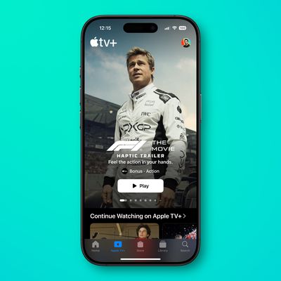 f1 trailer haptic