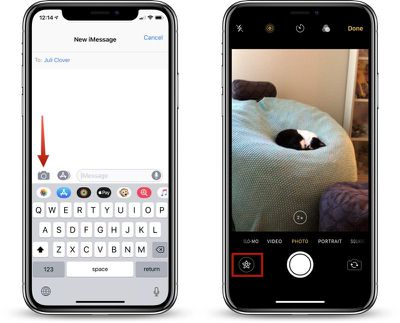 How to Use the Effects Camera in Messages - MacRumors