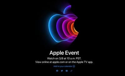 apple events march 8 2022