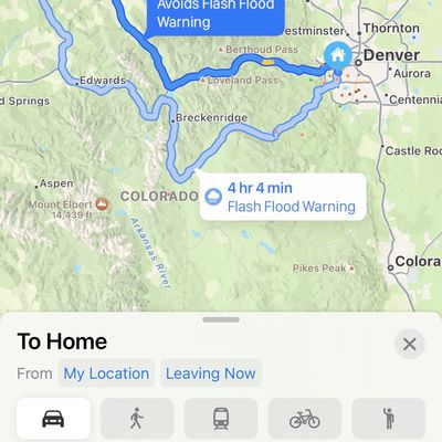 extreme weather maps ios 15