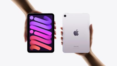 ipad mini 7 purple hands