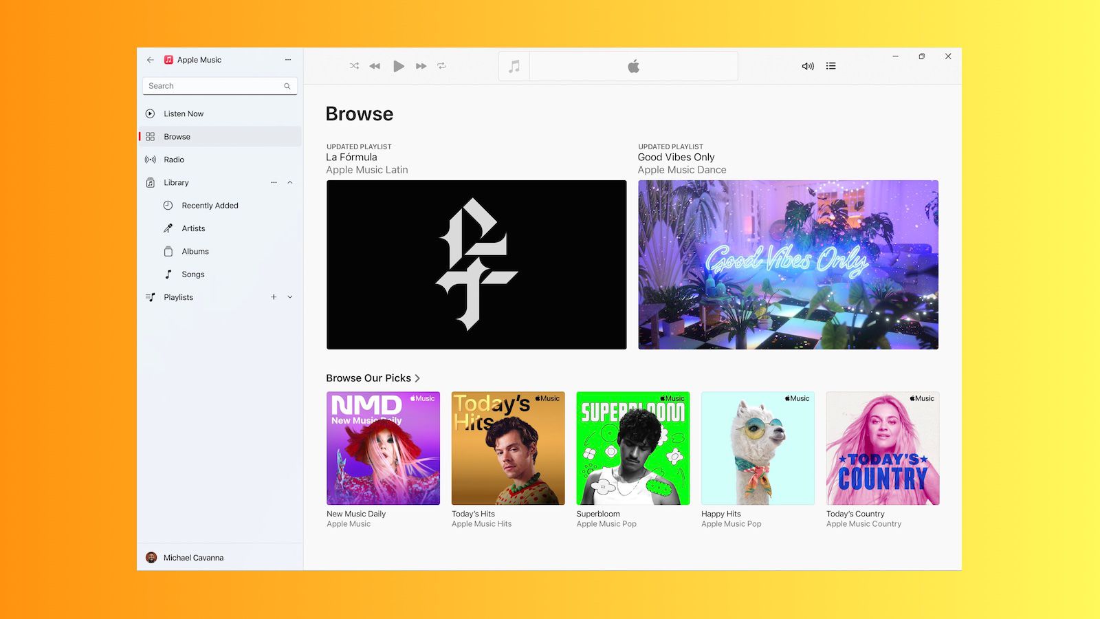 Apple Music and TV Preview Apps for Windows Appear in Microsoft Store