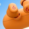 beats solo buds orange