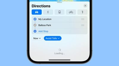 Maps interface for iOS 17