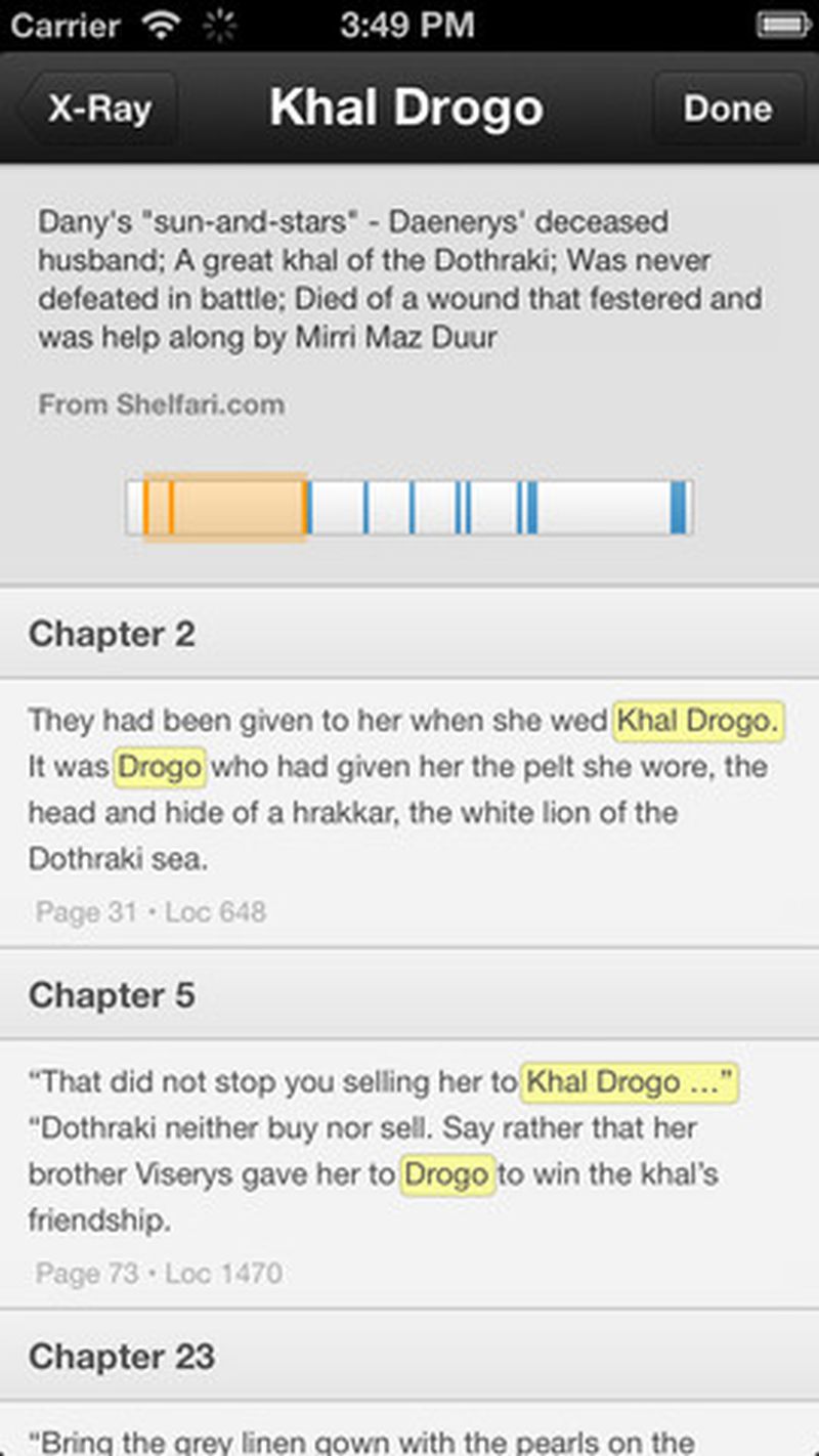 Amazon Adds XRay Searches with New Kindle for iOS Update MacRumors