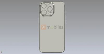 First Alleged CAD Renders of iPhone 14 Pro Show Pill-Shaped and Circular Cutouts Replacing Notch