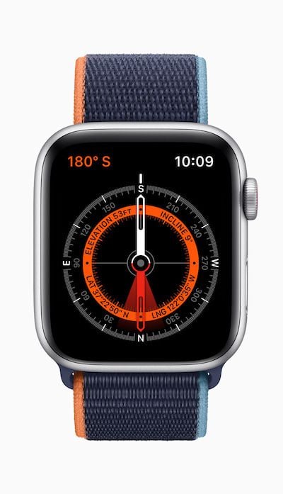 apple watch se compass