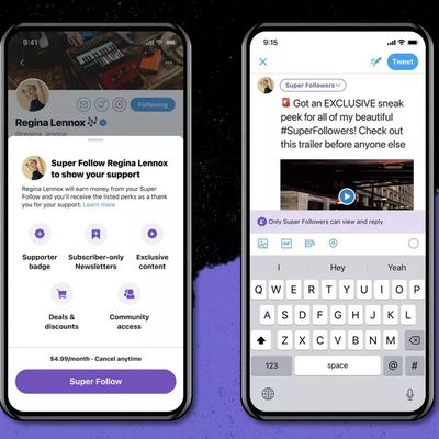 twitter super follows