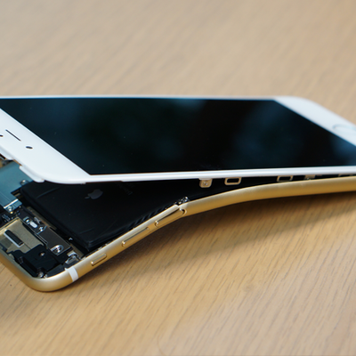 CRO Electronics Bent White iPhone 09 14