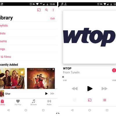 apple music android chromecast