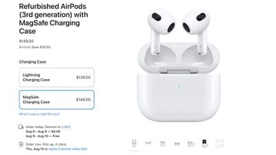 Apple Now Offering Refurbished AirPods 3 for $149 - MacRumors