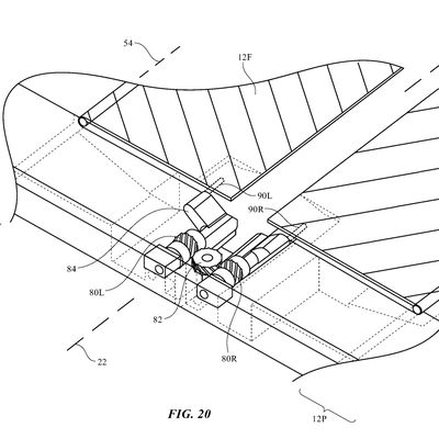 apple patent foldable device movable flaps 1