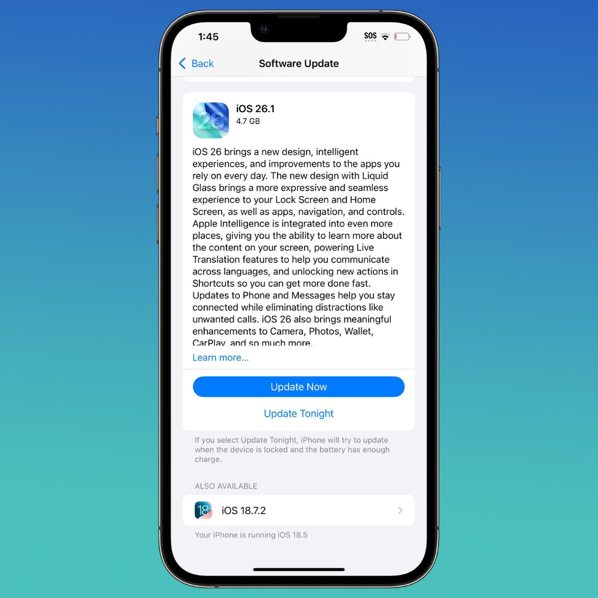 ios updating apple watch software