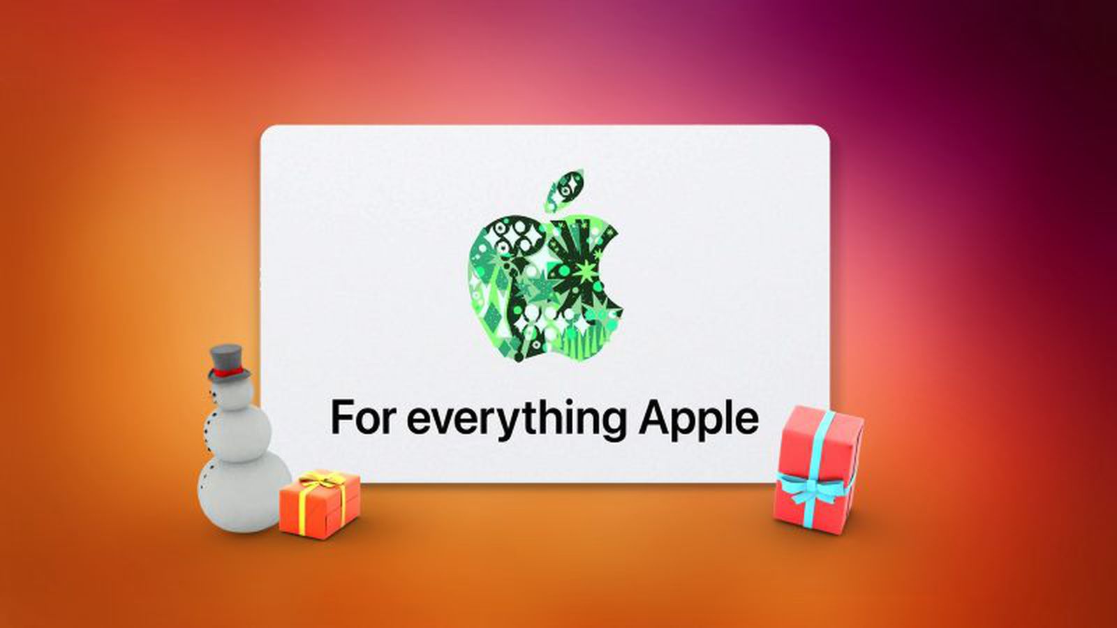 What to Buy Card MacRumors Apple - the Gift With You Unwrapped