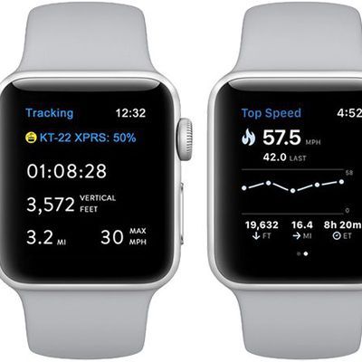 apple watch ski snowboard tracking