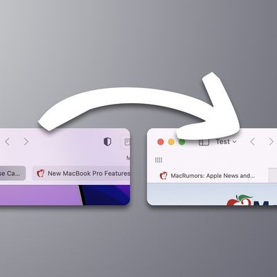 macOS Monterey Release Candidate Safari Tabs Feature
