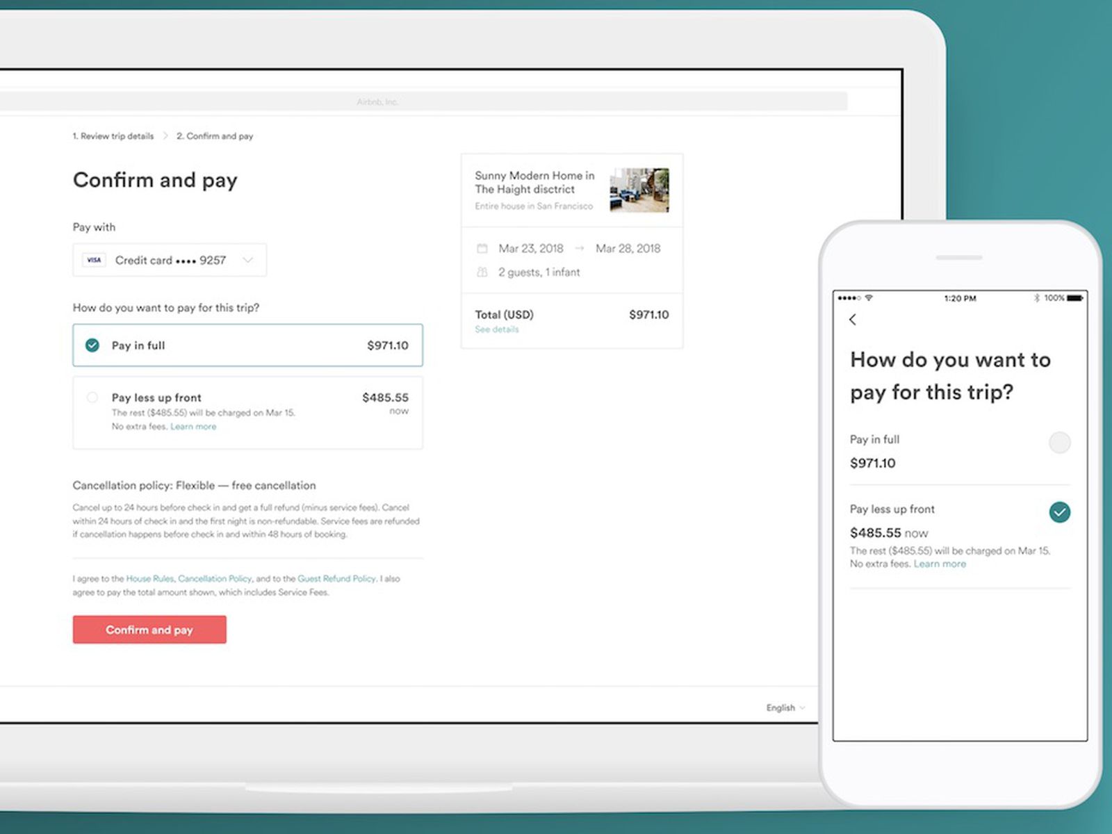 Airbnb Debuts 'Pay Less Up Front' Checkout Option to Lower Initial Cost of  Bookings - MacRumors