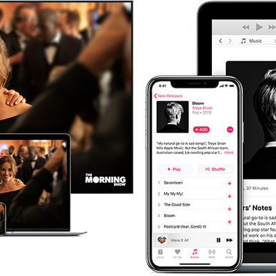 apple tv plus and apple music