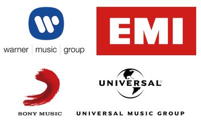 major music labels