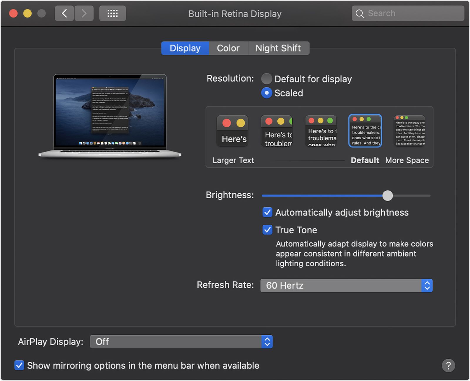 Macbook pro color profile download