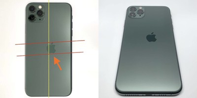 Images Depict Extremely Rare Iphone 11 Pro With Misaligned Apple Logo Macrumors