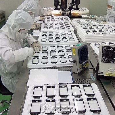 iphone display assembly production