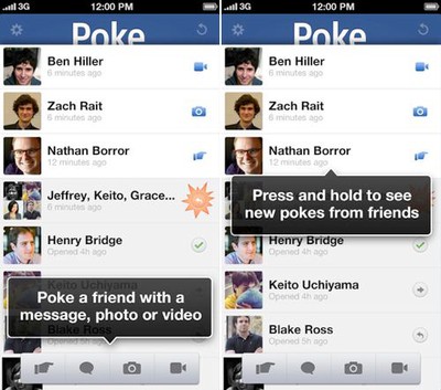 Facebook Discontinues Poke And Camera Pulls Apps From App Store Macrumors