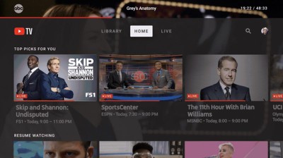 Youtube Tv App Officially Launches For Apple Tv Macrumors