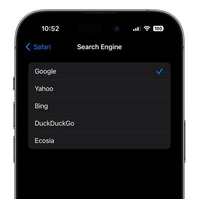 safari google search