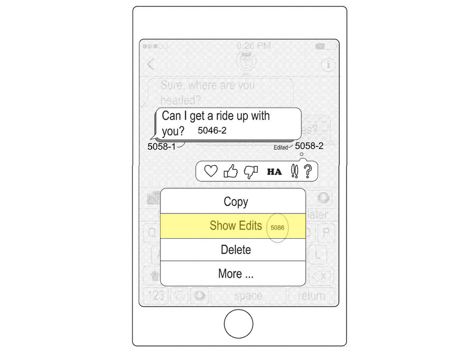 Apple iMessage Patent Describes the Ability to Edit Already Sent Texts -  MacRumors