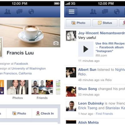 facebook iphone screenshots