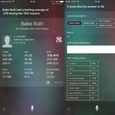 siri baseball