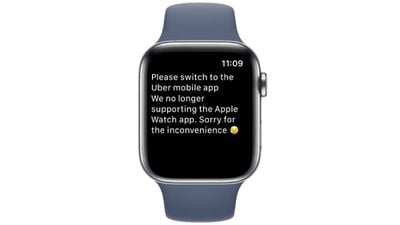 uber apple watch app