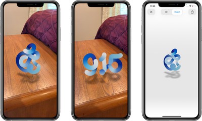 Apple's September 15 Event Page Includes Morphing AR Logo