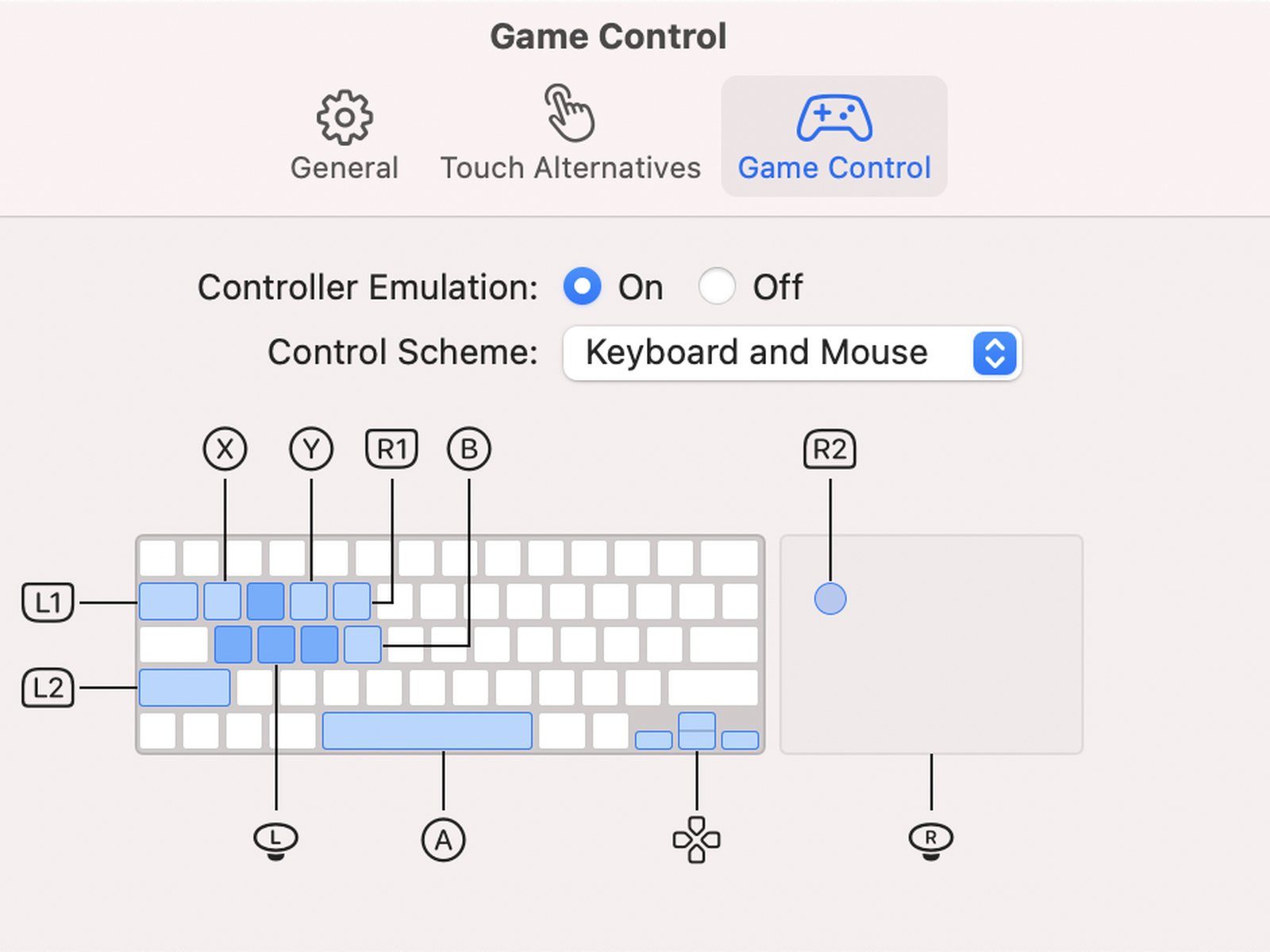 use controller emulator mac