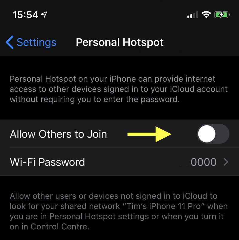 How to Use Instant Hotspot on iPhone and iPad - MacRumors