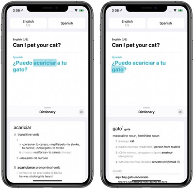 Ios 14 Apple S Built In Iphone Translate App That Works With 11 Languages Macrumors More than 24 hours listening time, up to 11 hours talk time. apple s built in iphone translate app