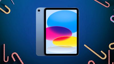 iPad 2022 Candy Cane Blue