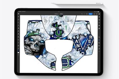 Máscara de portero de la NHL para iPad 2 0