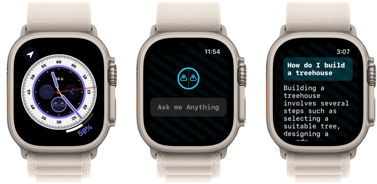 get chatgpt on apple watch image