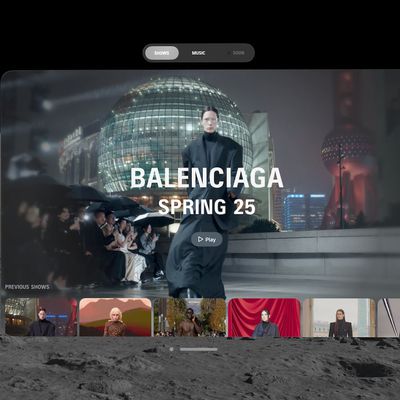 balenciaga vision pro