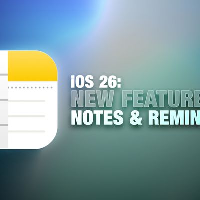 iOS 26 Notes and Reminders