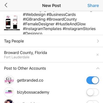 Instagram Post To Multiple Accounts