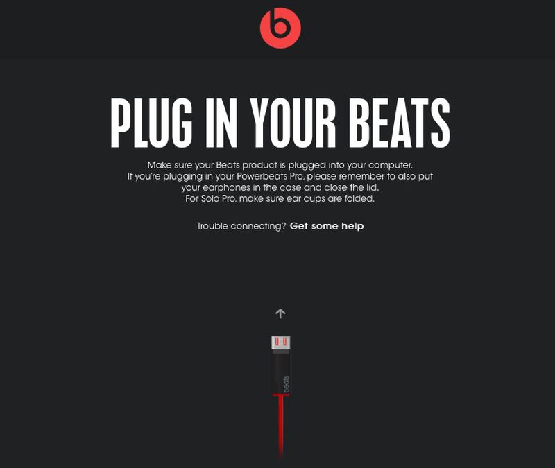 beats updater not recognizing headphones