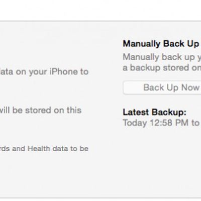 itunes encrupted backup 1