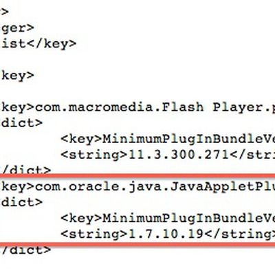 java 7 blacklist