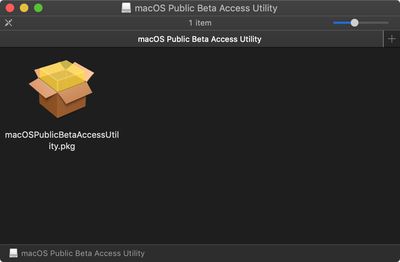 macos public beta profile installer