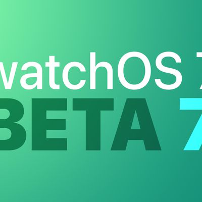 watchOS dev beta 7 Feature