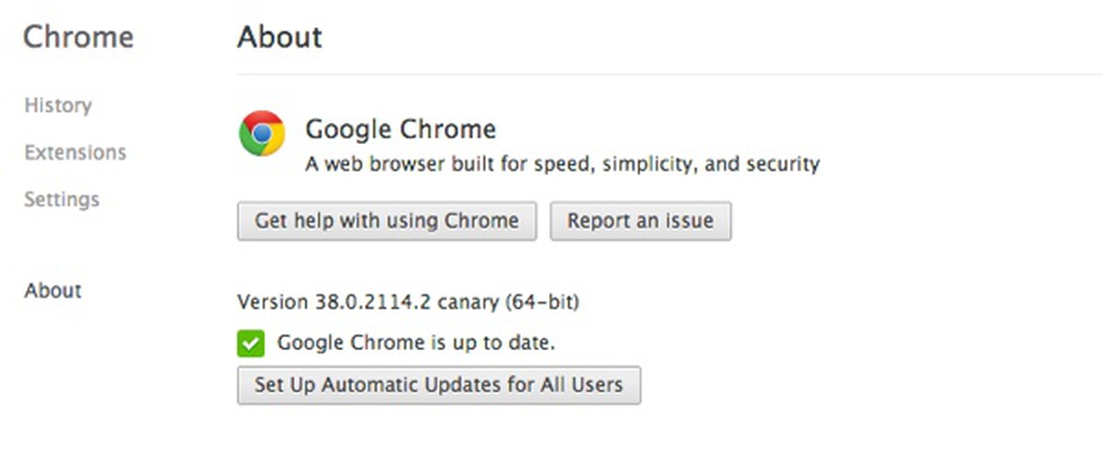 google chrome canary 64 bit